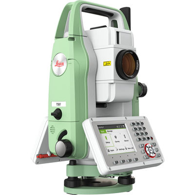 Leica FlexLine TS07 Manual Total Station Accurate 0.5m Minimum Focus Total Station With 45mm Aperture EDM 48mm And 1'' Minimum Display