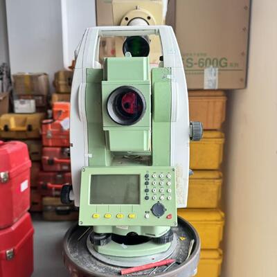 Leica TS09 Total Station with 1000m None Prism Distance 1G Mass Data Storage and Diametrical Method for Surveying