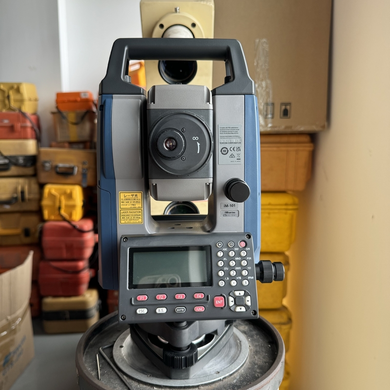 Used Sokkia total station IM101 45mm Aperture Total Station 5.3kg Liquid 2-axis Tilt Senser for Civil Engineering Projects